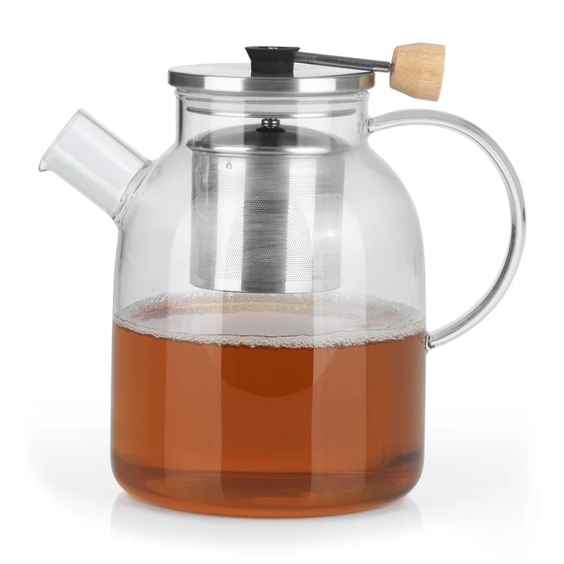 TEEKANNE Glaskanne mit Teesieb - 1,5 l