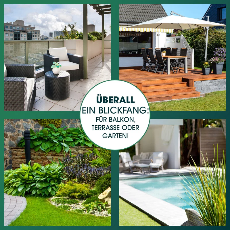 Solar-Dekokugel mit Farbwechsel - 2er-Set