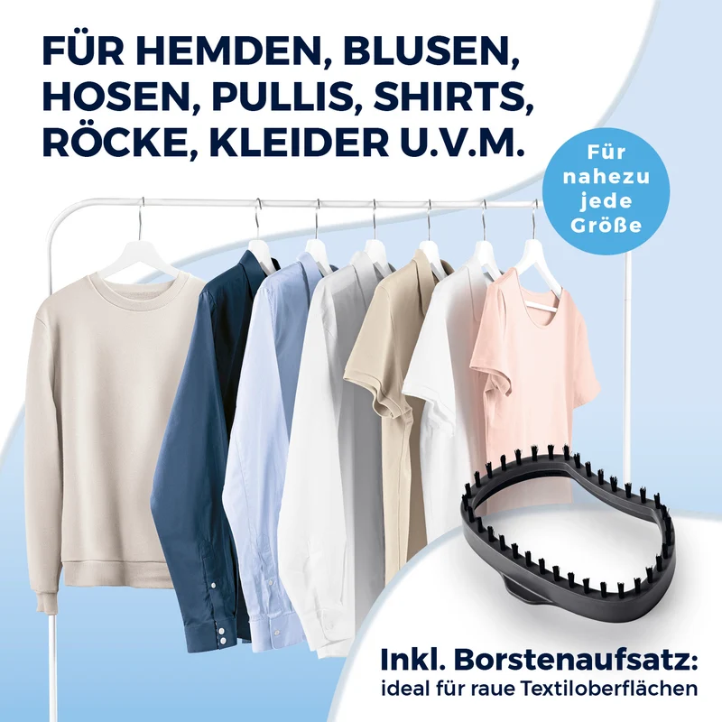 2in1-Dampfbürste