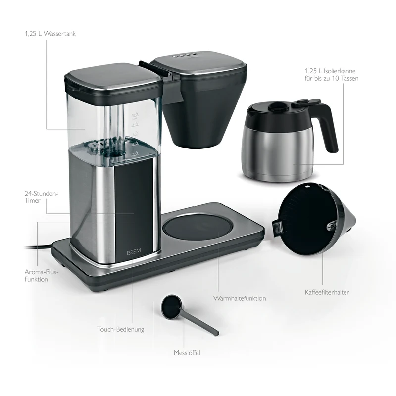 DIRECT-BREW Filterkaffeemaschine - Thermo