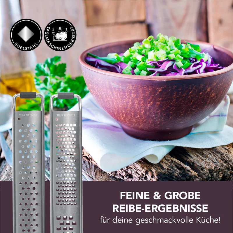 Zester Reibe - 2er-Set