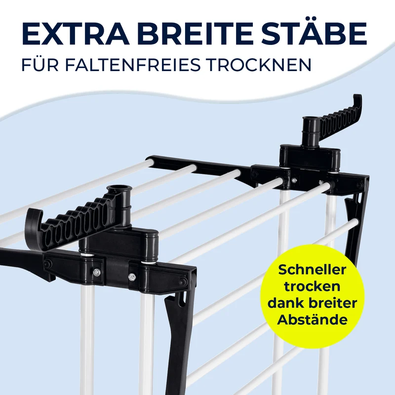 Wäsche-Tower 1600 - Schwarz