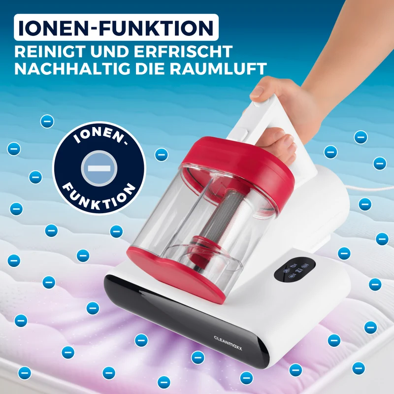 Milbensauger Rotation Rot/Weiß
