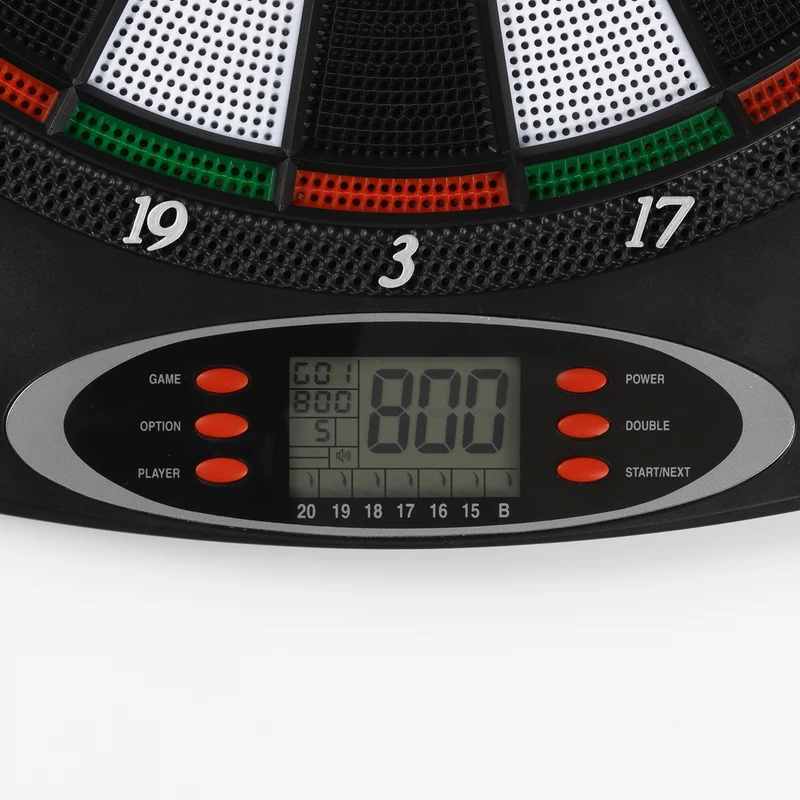 Dartscheibe mit 6 Pfeilen und 6 Ersatzspitzen + Batterien