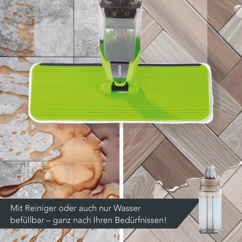 Spray-Mopp - limegreen/schwarz