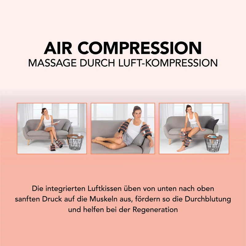 Venen-Massagegerät mit Wärmefunktion - 2 Intensitätsstufen