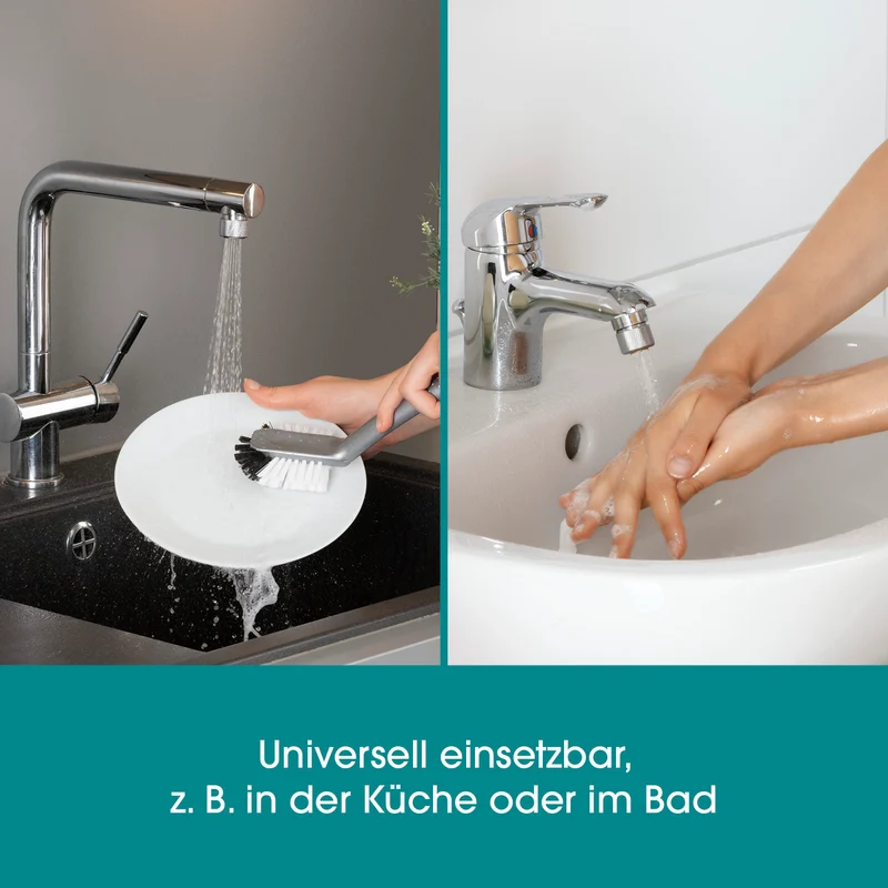 Strahlregler für Wasserarmaturen 3,5cm - Edelstahl