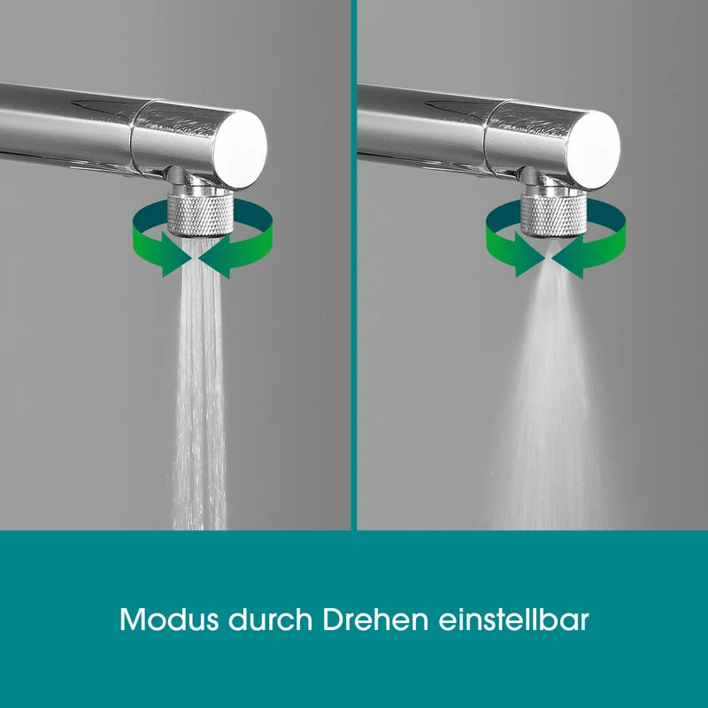 Strahlregler für Wasserarmaturen 3,5cm - Edelstahl