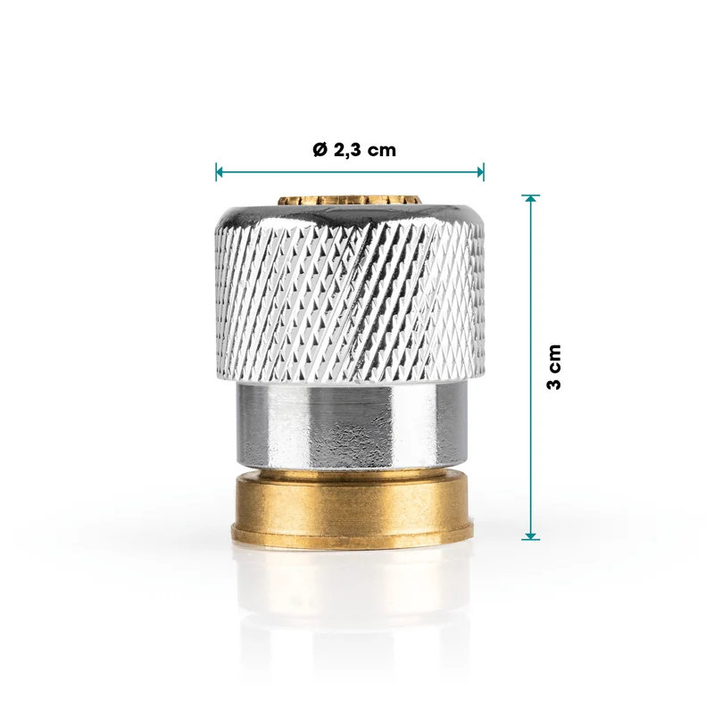 Strahlregler für Wasserarmaturen 3,5cm - Edelstahl