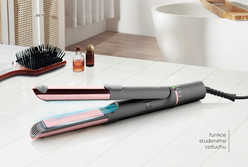 Haarglätter ETA Fenité Exclusive AirPlus 2 in 1 1323 90000 (ETA132390000) grau