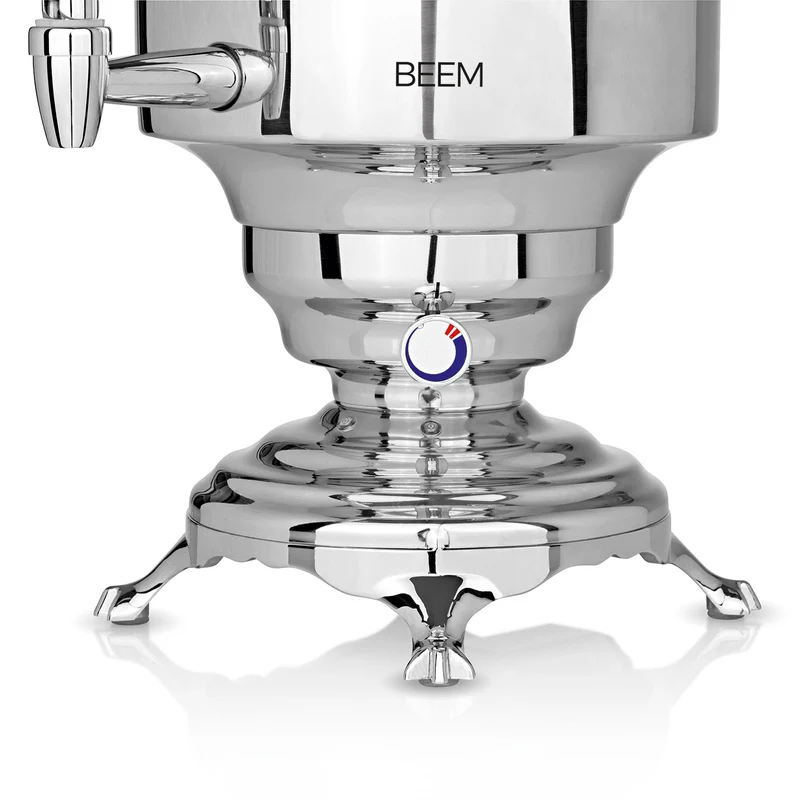 Romanov 1007 III Samowar - 5 Liter - Edelstahl