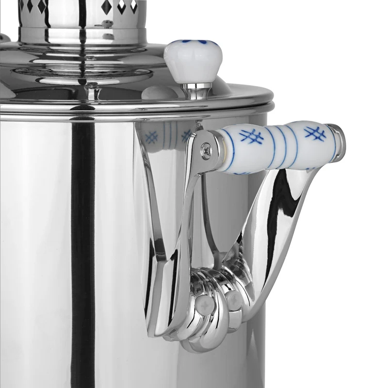 Romanov 1007 III Samowar - 5 Liter - Edelstahl