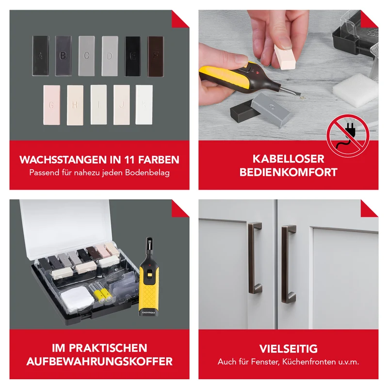 PVC- & Vinyl-Reparaturset - 19 -tlg.