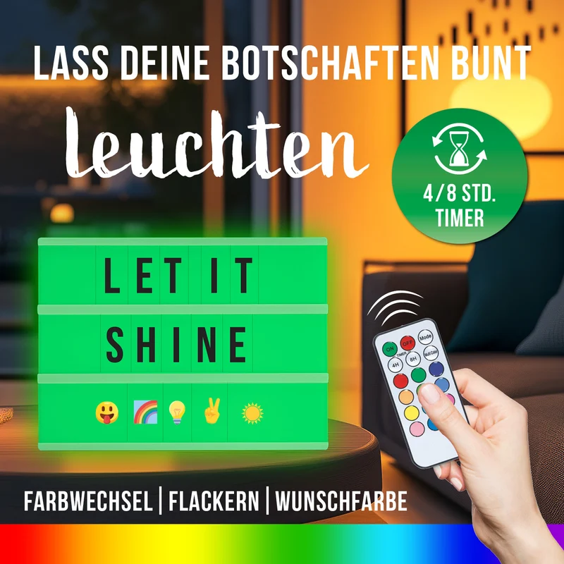 LED-Leuchtkasten A4