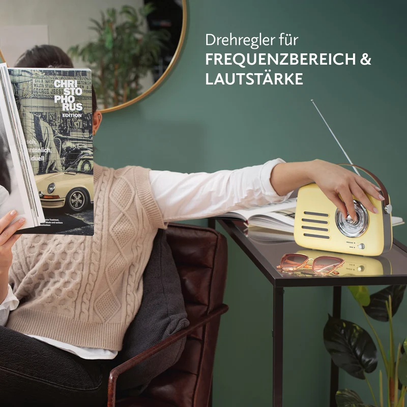 Radio Retro - Stil der 50er-Jahr - Vanille