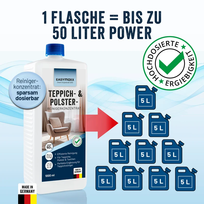 Teppich- & Polsterreiniger-Konzentrat - 1 Liter