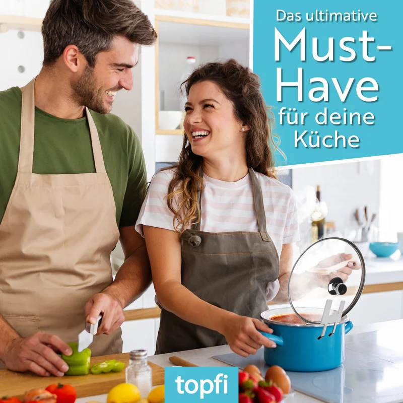 Topfdeckelhalter für Töpfe & Pfannen
